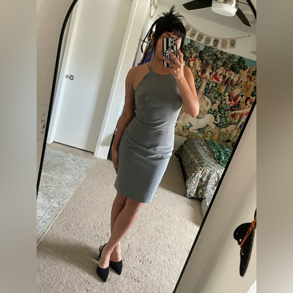 bebe High Neck Cocktail Dress | Size 2